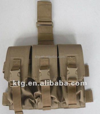 China 600D triple leg magazine pouch, tactical pouch for sale