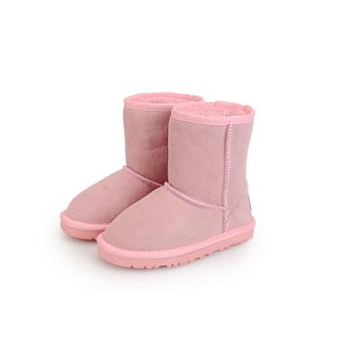 China New Design High Quality Kids Fur Regular Boots Anti-slippery Snow Boots Winter Warm Boots For Kids for sale