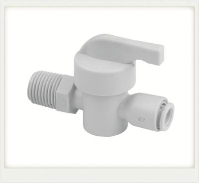 China POM Liquid And Intert Gas Ball Valve Push to Connect Fittings for sale