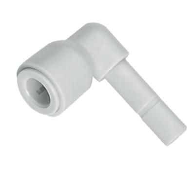 China 90 Degree Elbow Water Hose Connector Push Fit Plastic Fittings for sale