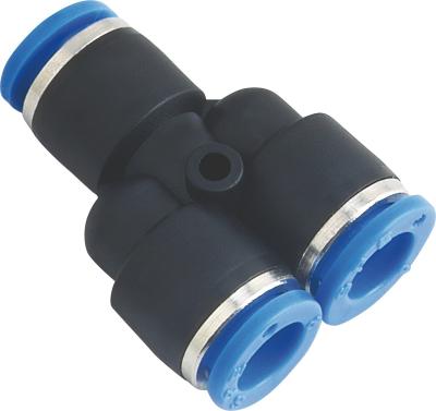 China Union Tee One Touch Pneumatic push Fittings for sale