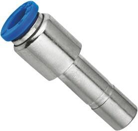 China Inline Expander Pneumatic Push In Fittings Brass Tube Fittings Plug In One Touch for sale