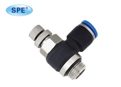 China One Way Flow Control Valve Connector Push In Fitting Air Hose 6mm for sale