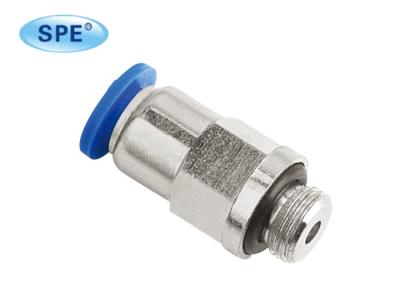 China Female Straight Pneumatic Check Valve Quick Connect Fittings With Two Ports for sale