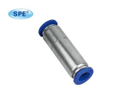 China Male Straight Nickel Plated Brass Pneumatic Pipe Fittings Check Valve For Air / Fluid Flow for sale