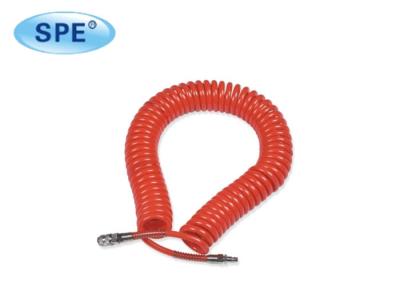 China Air Compressor Flexible Pneumatic Tubing Polyurethane Coils Multi Color for sale