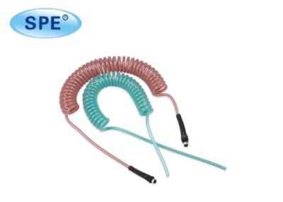 China Plastic PU Polyurethane Recoil Air Hose Pneumatic Flexible Hose With Fittings for sale