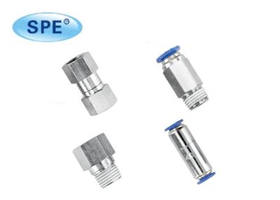 China 4mm Union Straight Pneumatic Check Valve One Way Connector Fittings for sale