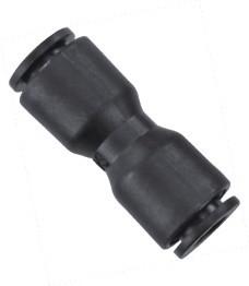 China Union Straight Plastic Pneumatic Push Fittings Unequal Tube - To - Tube Connector for sale