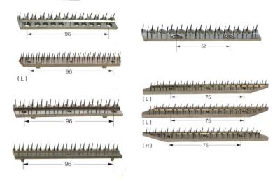 China Genuine And Premium Pinplate Pinbar Stenter Parts With Artos Babcock Bruckner for sale