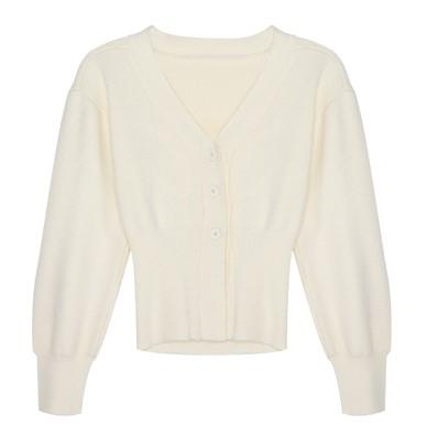 China Economical Anti-Wrinkle Custom Design Sweater Outer Cardigan Girls' Long Sleeve Wear Sweaters for sale