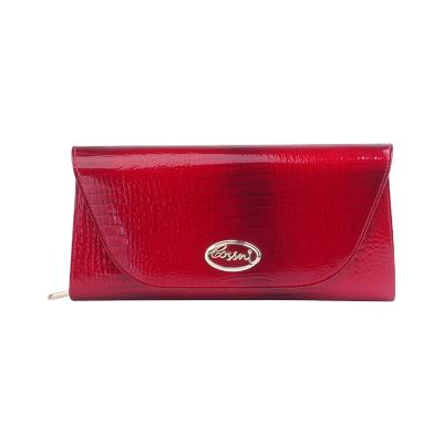 China High End Quality Daily Emboss Leather Crocodile Clutch Bag Women Evening Pocket Bag for sale