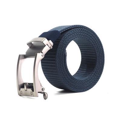 China High Quality Fabric Belts Mens Designer Hot Selling Nylon Leather Fashionable Belt Long For Men for sale