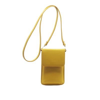 China 100% Eco-friendly Leather Phone Case Cross Mini - Body Shoulder Cell Phone Bag Purse Mobile Phone Bags for sale