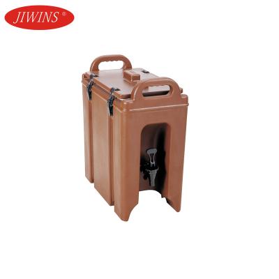 China Jiwins 7l 18l 44l Coffee Dispenser Plastic Hot Beverage Insulated Coffee Insulated Dispenser Beverage Server For Catering for sale