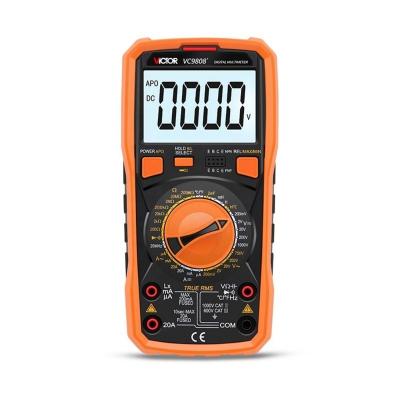 China RuoShui 9808+ Digital Multimeter High Precision 2000uF Capacitance 20MHz Frequency Temperature And Inductance Measuring With Residual Voltage 9808+ for sale