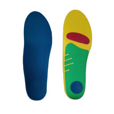 China Breathable Orthopedic Cushion Insert Orthotic Foot Support Arch Insoles Flat Feet for sale