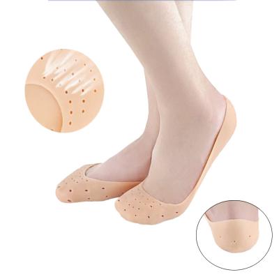 China Foot Shoe Cushion Moisturizing Silicone Socks for Foot Care and Heel Cracks for sale