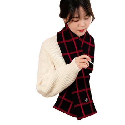 China USB Wool Hold Scarves Warm Women Intelligent Electronic Heating Scarf Detachable for sale