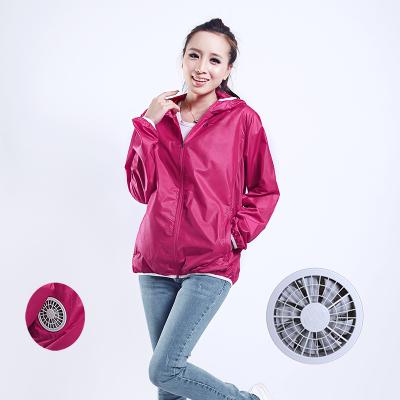 China Wholesale Sustainable Battery Power Fan Air Conditioned Jacket Heat-protective Apparel For Worker In Summer for sale