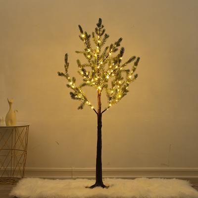 China Tree lights Artificial plant decoration  lights winter theme indoor and outdoor simulated tree lights for sale