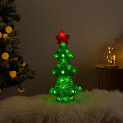 China Acrylic holiday lights Acrylic tree Christmas decoration lights Holiday day lighting and Festive indoor and outdoor use IP44 for sale