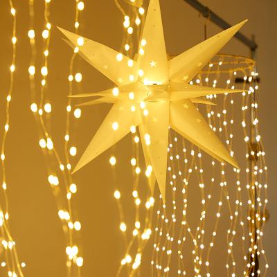 China Christmas ceiling lights Christmas window lights  coffee restaurant festive warm white decorative holiday lights for sale