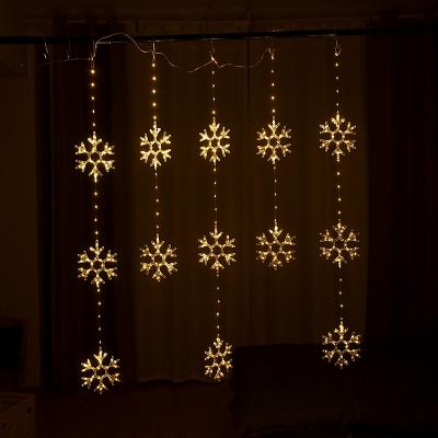 China Icicle lights led copper wire led  curtain lights Warm White led curtain Christmas Lights  Waterproof for sale