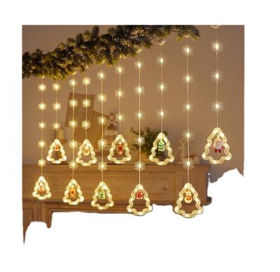 China Icicle lights Warm White led curtain Christmas Lights  Waterproof holiday decoration for sale