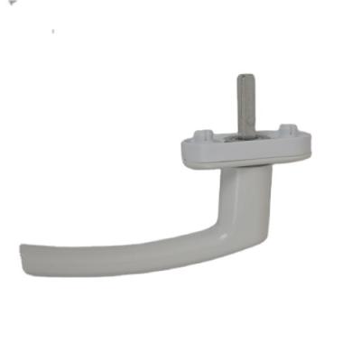 China Modern Sophisticated Technology Slide Up Upvc Window Handle With Lock for sale