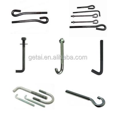 China Industry JIS B 1178 (JA) Anchor JA Carbon Steel H.D.G /YZP Type Anchor Bolt Base Bolt for sale