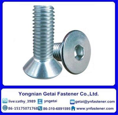 China Carbon Steel Made In China Carbon Steel Blue Zinc Coated Socket Bolt for sale