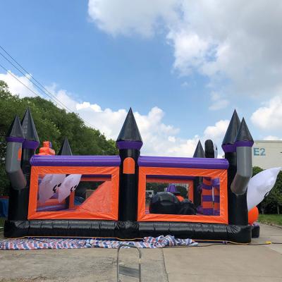 China Waterproof And Fire Resistance Popular CE Halloween Theme Inflatable Bouncer For Sale for sale