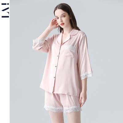 China QUICK DRY OEM Pijama Ladies Wholesale Silk High Quality Custom Printed Womens Satin Pyjamas Pijamas Feminino Pajama for sale