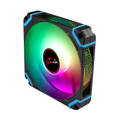 China CPU Fan Factory 120mm Hydraulic Silent Computer Cooling PC Gaming Case Fans 11 LED programing RGB Lights PC case Cooler Fan Te koop