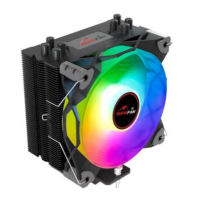 Chine AM4 CPU Fan Cooler 12V 4PIN 4 Heatpipes AMD RGB CPU Air Cooler LGA1151 120mm PWM Fan ARGB CPU Cooler for Intel à vendre