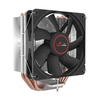 Chine PC Gaming Case Heatsink Aluminum White CPU 120mm Fan Cooler 5 heatpipes Directly Contact Socket 1155 CPU Air Cooler for PC Intel à vendre