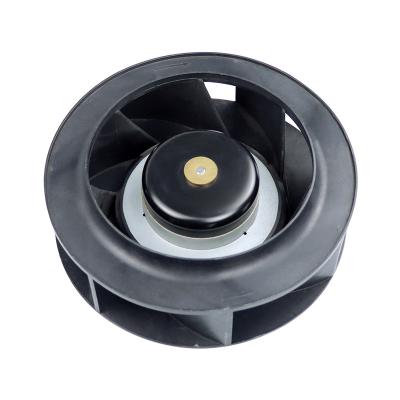 Κίνα 225mm Industrial EC Centrifugal Fan Big Airflow Round Frame 110V 220V Ventilation Exhaust Fan προς πώληση