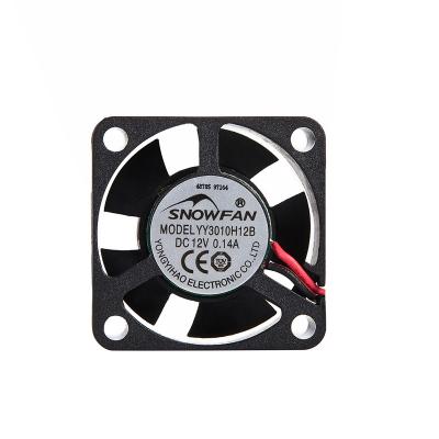 중국 High Quality 30x30x10Mm Hydraulic Sleeve or Ball Bearing High Rpm Dc Air Cooling Fan 판매용