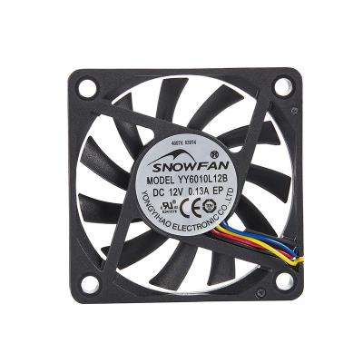 중국 Snowfan 12v 24v 48v 6010 Axial Flow DC Fan Heat Dissipation Plastic Blade Material 판매용