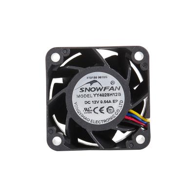 중국 Durable 4028-3 40*40*28Mm Plastic Customized Bearing High Cfm Dc 12V Axial Fan 판매용