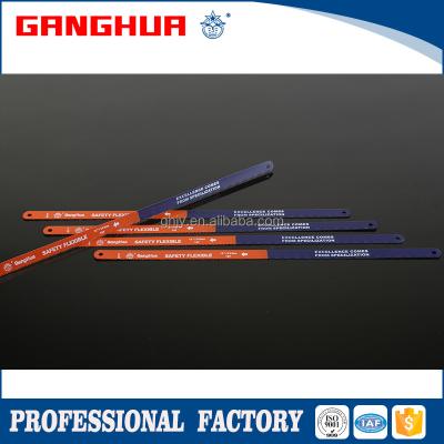 China GANGHUA Carbon Steel Stainless Steel Hacksaw Blade Flexible Hacksaw for sale