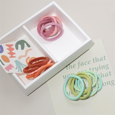 China 2022 New Gradient Screw Net Hair Ring Hair Band Hair Accessories Embellishment Popular Hair Scrunchies for sale