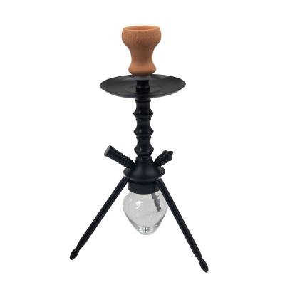 China Custom Hookah Holder Silicon Aluminum Glass Hookah Rolls Portable Chicha Hookah Cup Space Gift Cases Led for sale