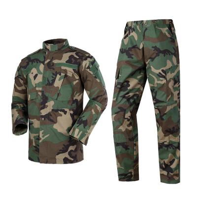 China High Quality Tear-Stop Combat Poly Military Uniform Anti-Static Military Tactical Uniform ACU/Cotton Fabric for sale