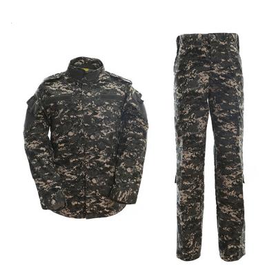 China High Quality Tear-Stop Combat Poly Military Uniform Anti-Static Military Tactical Uniform ACU/Cotton Fabric for sale