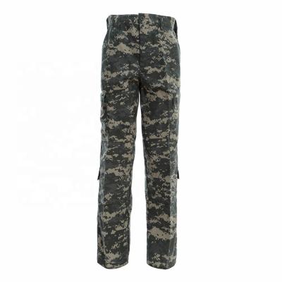 China Military Men's ACU Tactical Pants Rip-Stop Anti-Static ACU Military Pants for sale