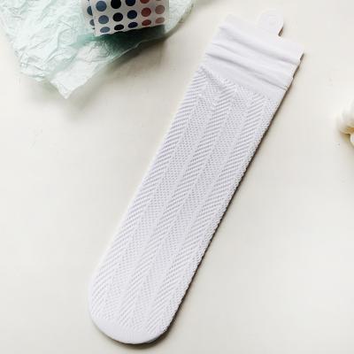 China Hot Selling JK Lolita Socks Soft Summer Ladies Net Elastic Transparent Women's Net Color Socks Breathable Streetwear for sale