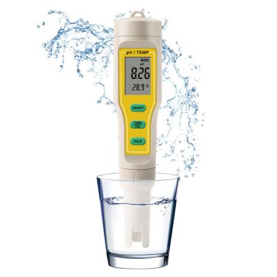 China Water pH Testing LCD Three-in-One Cosmetics With pH Meter And pH Meter Temperature for sale