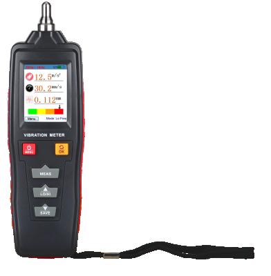 China Measure vibration displacement a handheld vibrometer that can measure vibration velocity and acceleration for sale